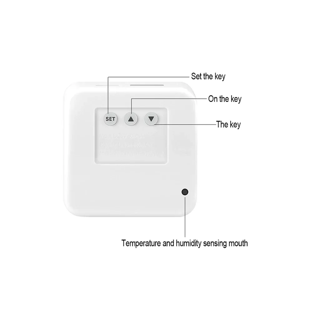 SW825 Цифровой детектор PM2.5 0-500ug Мини Портативный измеритель температуры и