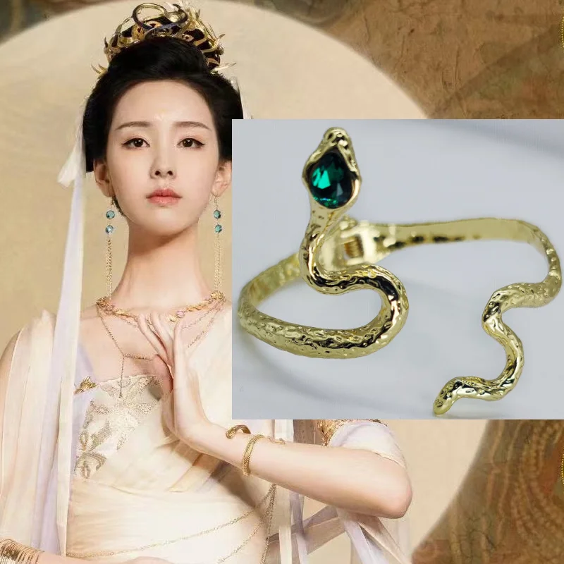 Браслет длинная Луна декабря мин в том же стиле Lisu Su Chen Duling Браслет Античная экзотическая женская одежда