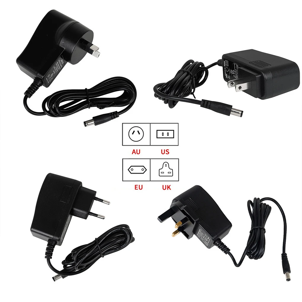 

DC Power Adapter Converter Charging Plastic Universal 9V 12A Energy Saving for Game Console LED Light Strips UK Plug AU Plug