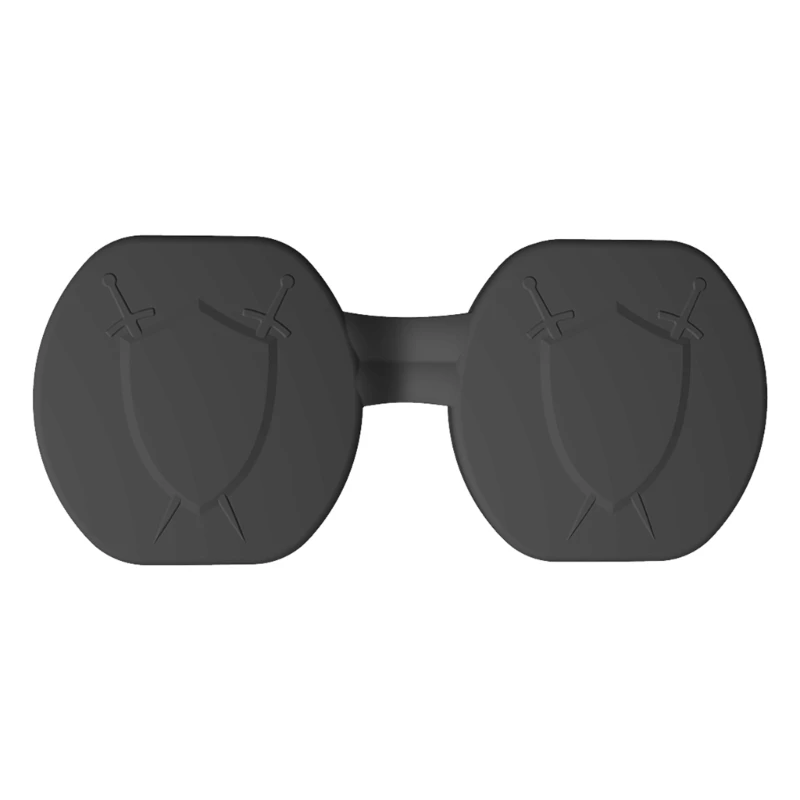 

Shock-resistant VR Glasses Cover Caps Silicone Protective Cover for PS VR2 Headset Glasses Lens Caps VR Dustproof Sleev 40JB