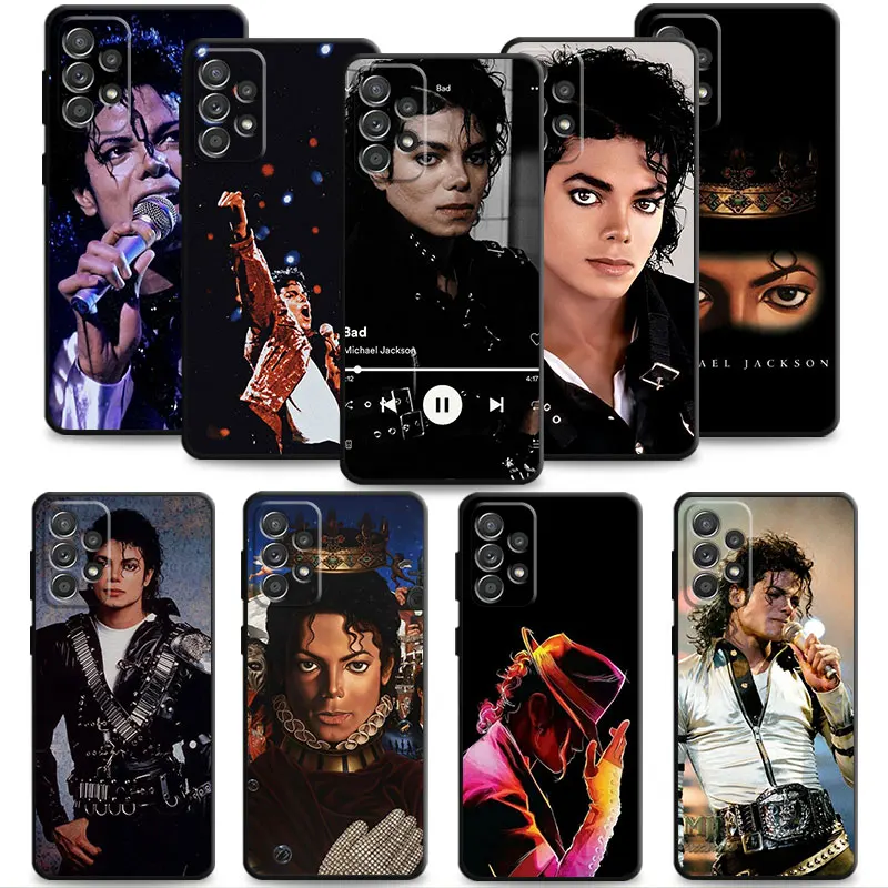 

Michael Jackson Hot Singer Phone For Samsung Galaxy A73 A72 A53 A33 A32 A22 A13 A21s A12 A31 A51 A52 A71 A23 A11 Cellular Case