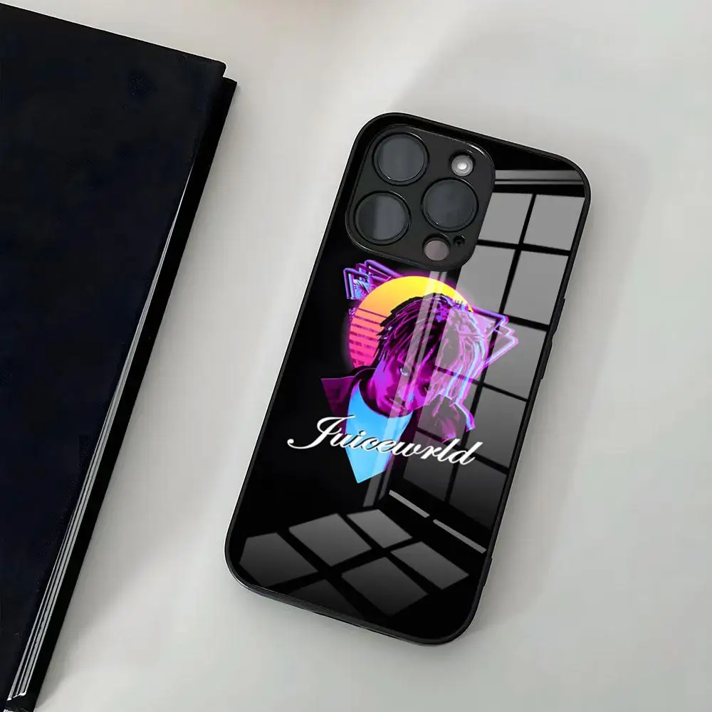 Классический чехол для телефона Juice Wrld Iphone 16 15 13 12 14 11 Pro Max с индивидуальным
