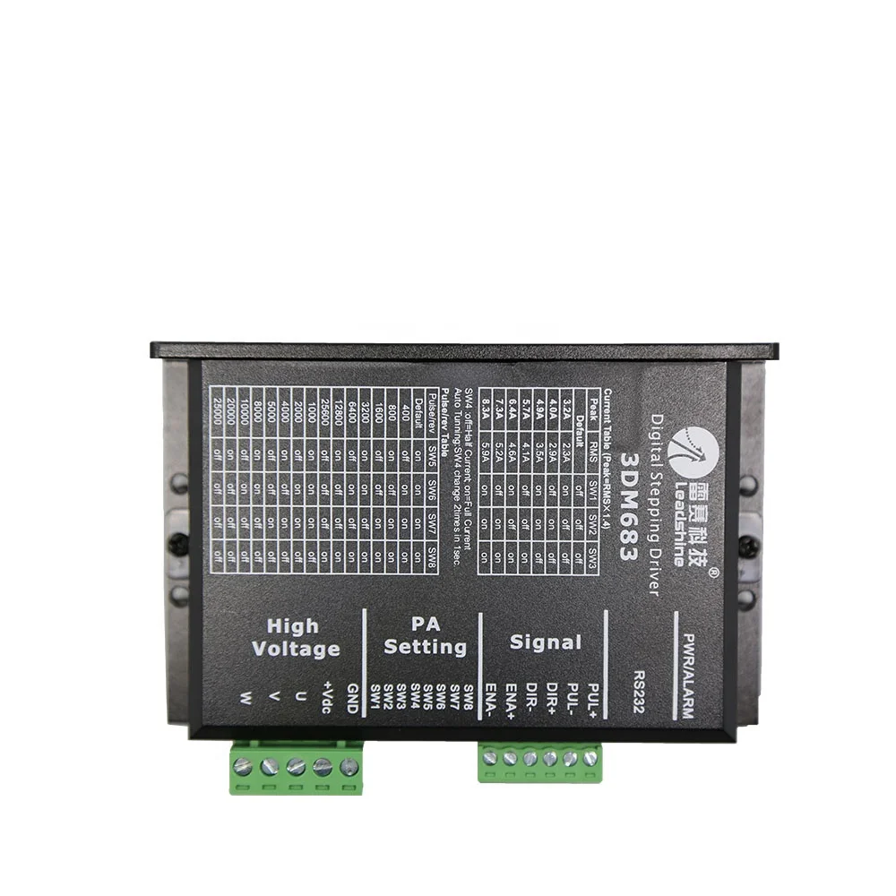 

Cloudray DM25 3-Phase Leadshine 24v DC CNC Stepper Motor Driver