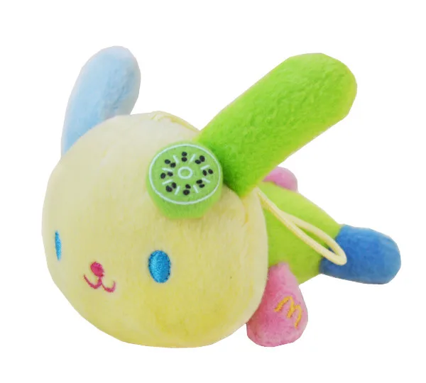 

Strawberry Usahana Bunny Plush Keychain Mascot Key Chain Keyring Anime Cute Kawaii Bag Keychains for Women Girls Toys Gift