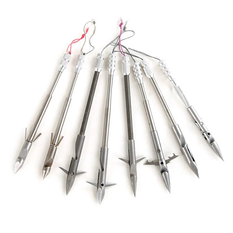 Охотничьи рогатки Shoot 10 шт. дротики для рыбы оптовая продажа из нержавеющей стали