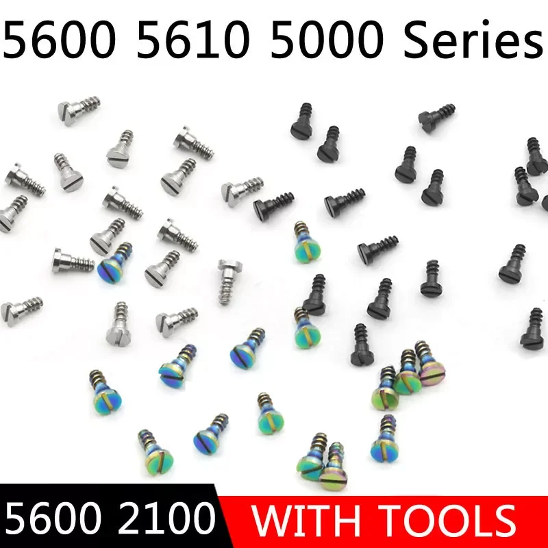 

Screw for DW5600 GMW-B5000 GA2100 GMA-S2100 Watch Strap Wristband Accessories 316L Stainless Steel Screws Sample Wholesale