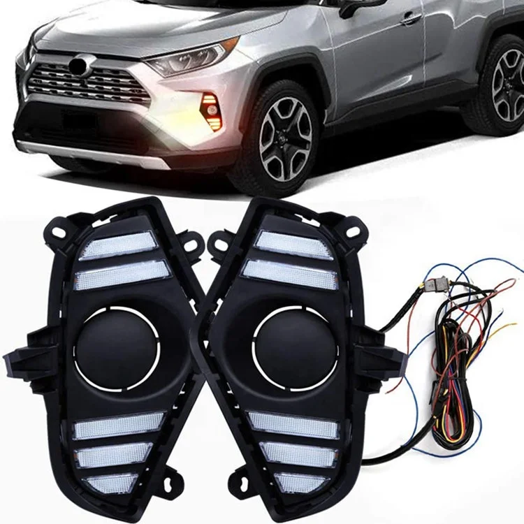 WZXD желтый белый синий DRL светодиодный указатель поворота дневные ходовые огни