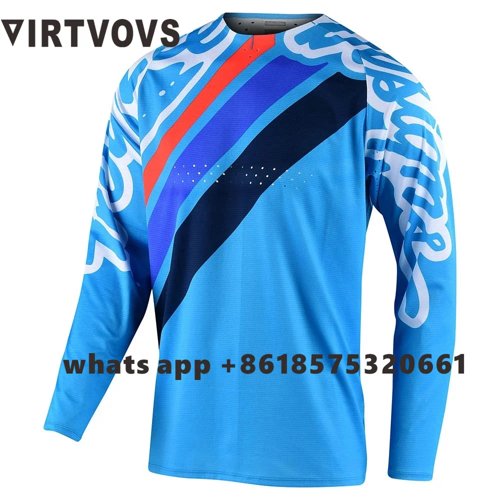 

Горнолыжная горная эндуро Джерси для мотокросса Mtb Джерси с длинным рукавом велосипедная одежда для велоспорта Dh Maillot Ciclismo Hombre Mx