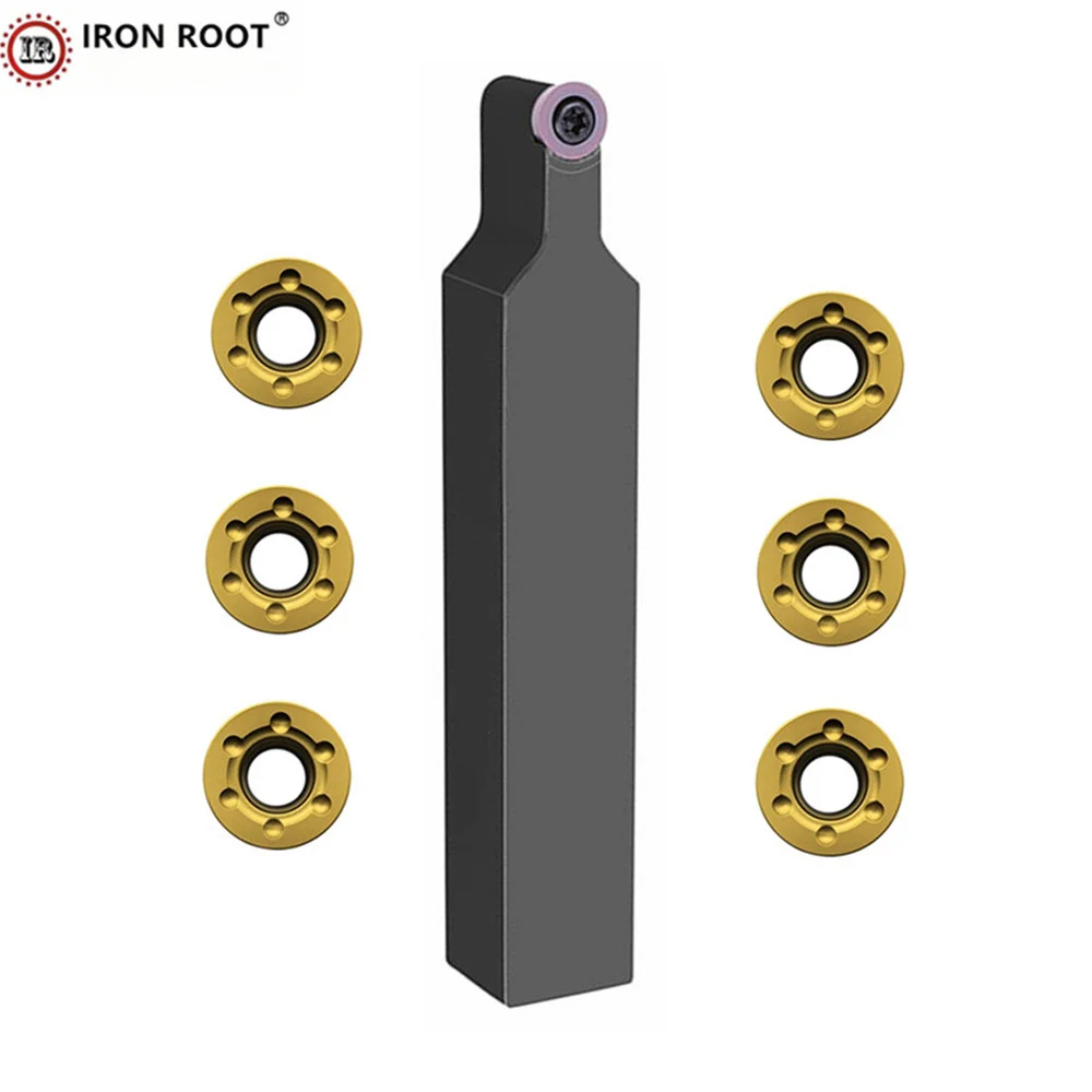 

IRON ROOT External Turning Tool Holder 1P SRDPN1616H10,SRDPN2020K10,SRDPN2525M10,SRDPN3232P10 CNC Lathe Turning Tools RCMT