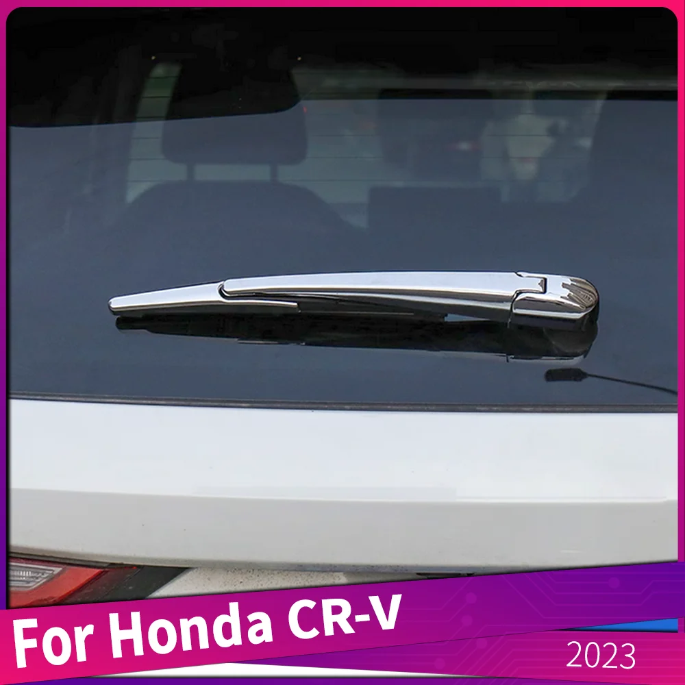

Car Rear Window Rain Wiper Trims Cover Sticker For Honda CR-V 2023 Exterior Molding Decoration