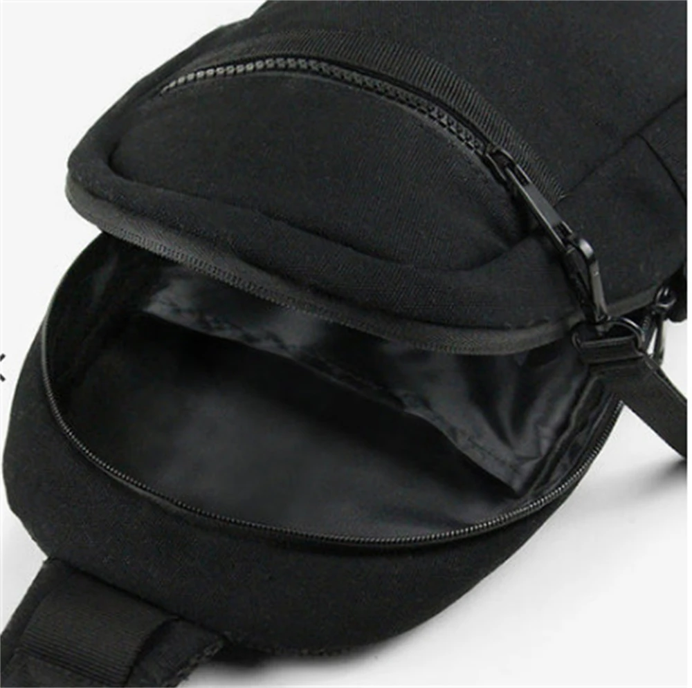 KPOP Stray Kids Handbag Concert SeungMin Black STAY Embroidered LOGO Crossbody Chest Bag Zipper Fashion Men Backpack Couple Gift