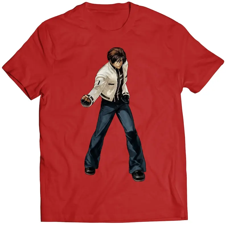 Точечная футболка KOF13 xiiii KOFXII премиум-класса унисекс (векторизированный дизайн)