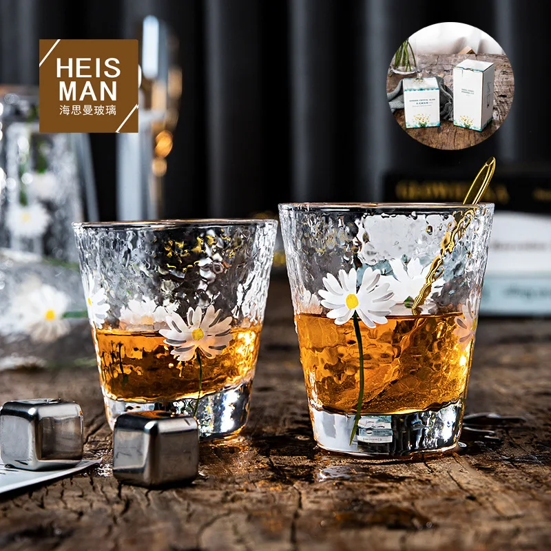 Увлажненная чашка Haisiman с рисунком маргаритки и молотка термостойкая для воды