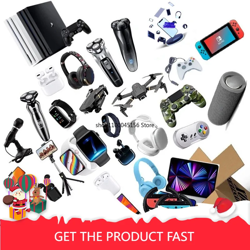 

Новинка 2022, чехол Lucky Box с цифровой электронной загадкой, случайный выбор, 1 шт., домашний предмет, есть шанс открыть телефон, наушники и т. д.