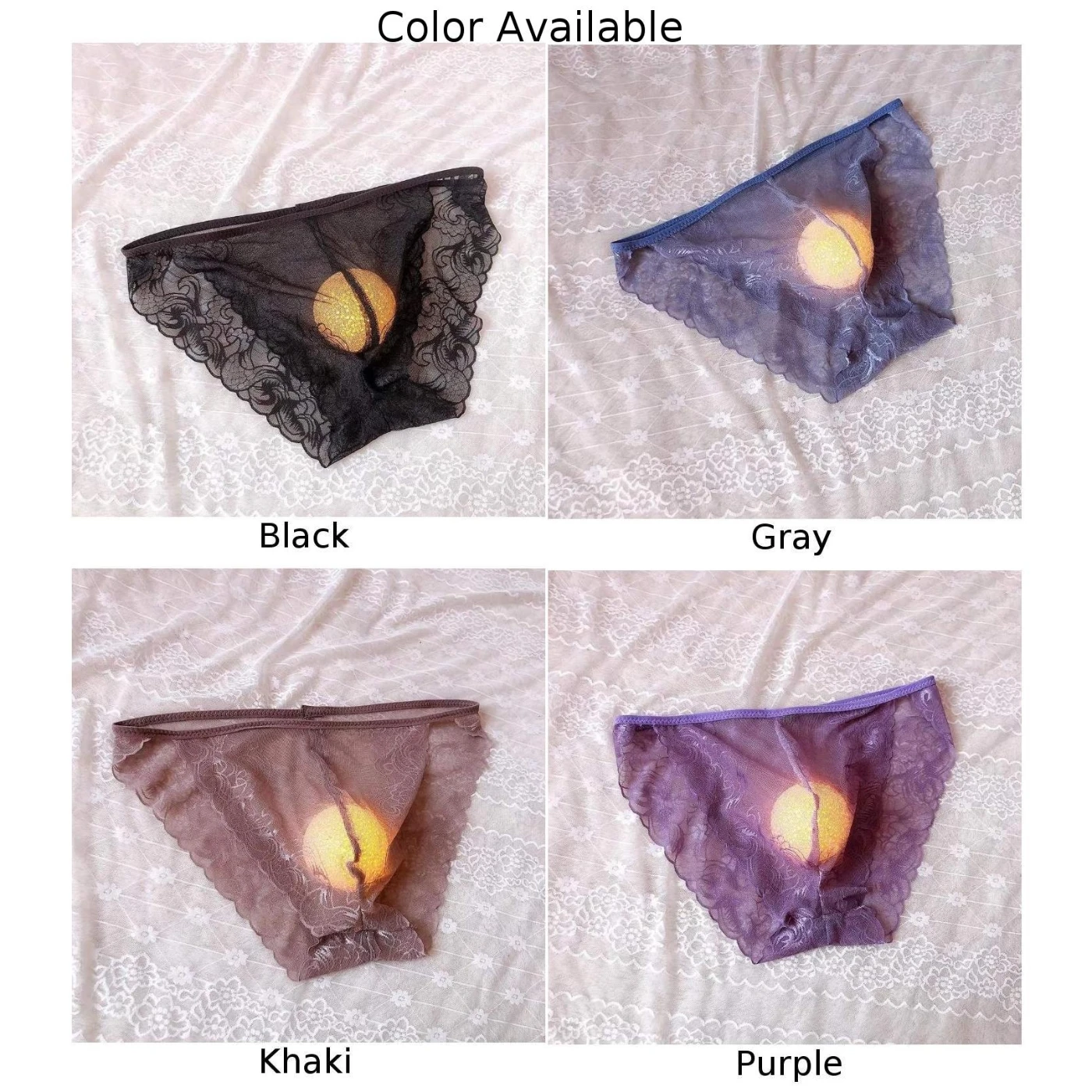 Сексуальные мужские и женские трусики кружевные трусы Сетчатые брифы бикини