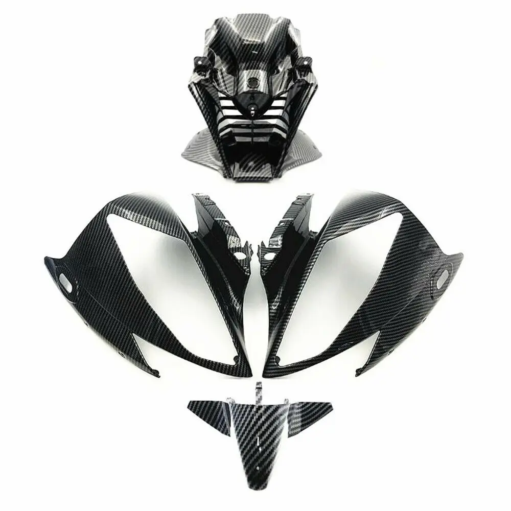 

Hydro Dipped Carbon Fiber Finish Motorcycle Accessories Injection Front Nose Cowl Upper Fairing For Yamaha YZF R6 2006-2007