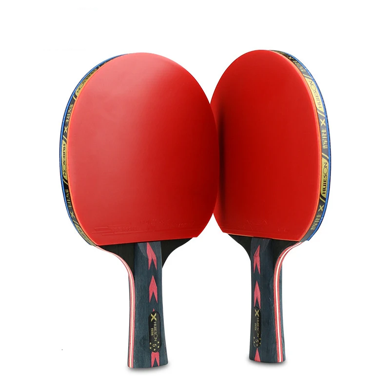 

Huieson 2 Pcs 5 Stars Table Tennis Rackets Training Carbon Table Tennis Blade Ping Pong Racket Powerful Ping Pong Paddle Control