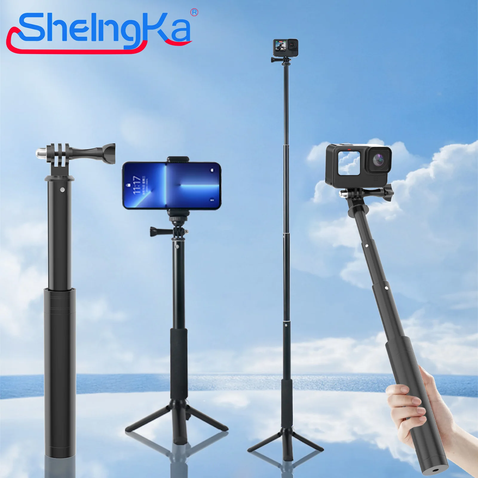 Селфи-палка для фотоаппарата Insta360 10 дюймов