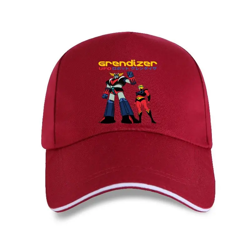 

new cap hat Awesome Grendizer Ufo Robot Baseball Cap Man Vintage Cartoon Graphic Print Organic Cotton Guys Punk Designer Street
