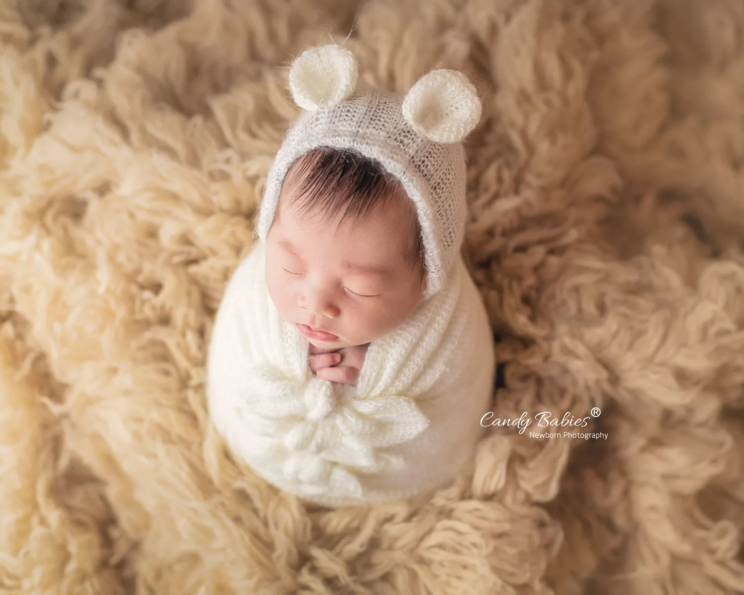 

Photo Newborn Blanket Photography Shoot Props Backdrop Blankets Wrap Swaddling Baby Props Hat Cute Modeling Set of Five