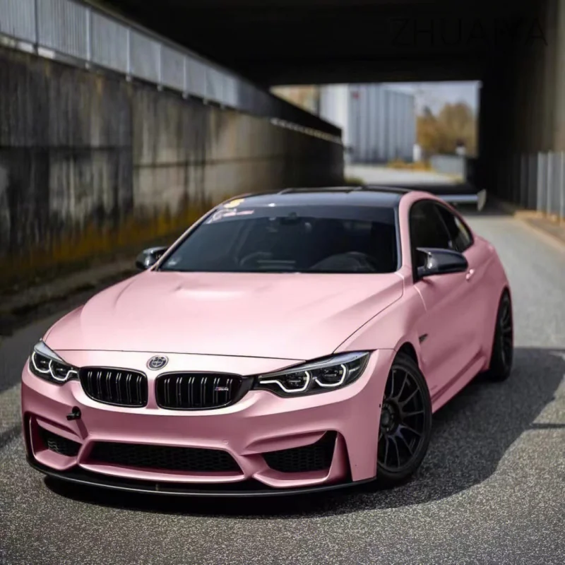 

Highest qualitySatin Metallic Sakura Pink Car films car stickerVinyl wrap wrapping film quality Warranty
