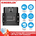 VGate Vlinker MC+ OBD2 Scanner BT Wireless OBDII Automotive Scanner ELM327 for AndroidIOS Auto Diagnostic tool Free Update
