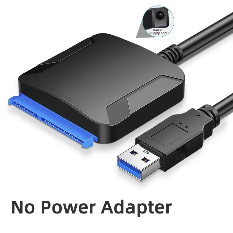 TEUCER Адаптер SATA-USB 3.0 для жестких дисков