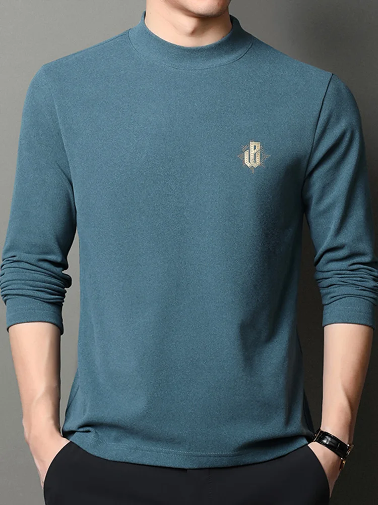 Рубашка Dralon с коротким воротником и длинными рукавами мужская весенне-осенняя