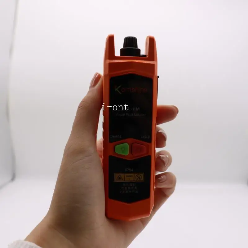 KFL-11 VLF Laser 1MW/10MW/20MW/30mw Visual Fault Locator, Fiber Optic Cable Tester 1-30km Range VFL can choose SC/ST/FC adapter