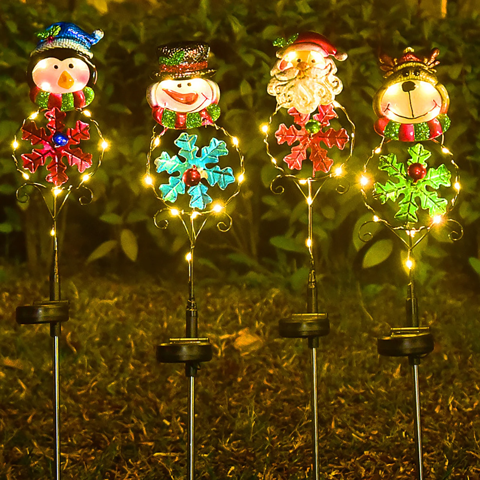 

Solar Pathway Lights Outdoor, 1/2 Pack LED Path Walkway Lights, IP65 Waterproof Auto On/Off Decorative Lighting for Garden