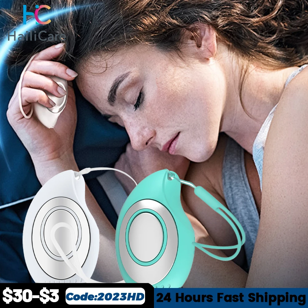 

Sleep Aid Insomnia Relief Microcurrent Handheld Hypnosis CES Mental Stress Anxiety Depression Eliminat Relax with Sling Brain