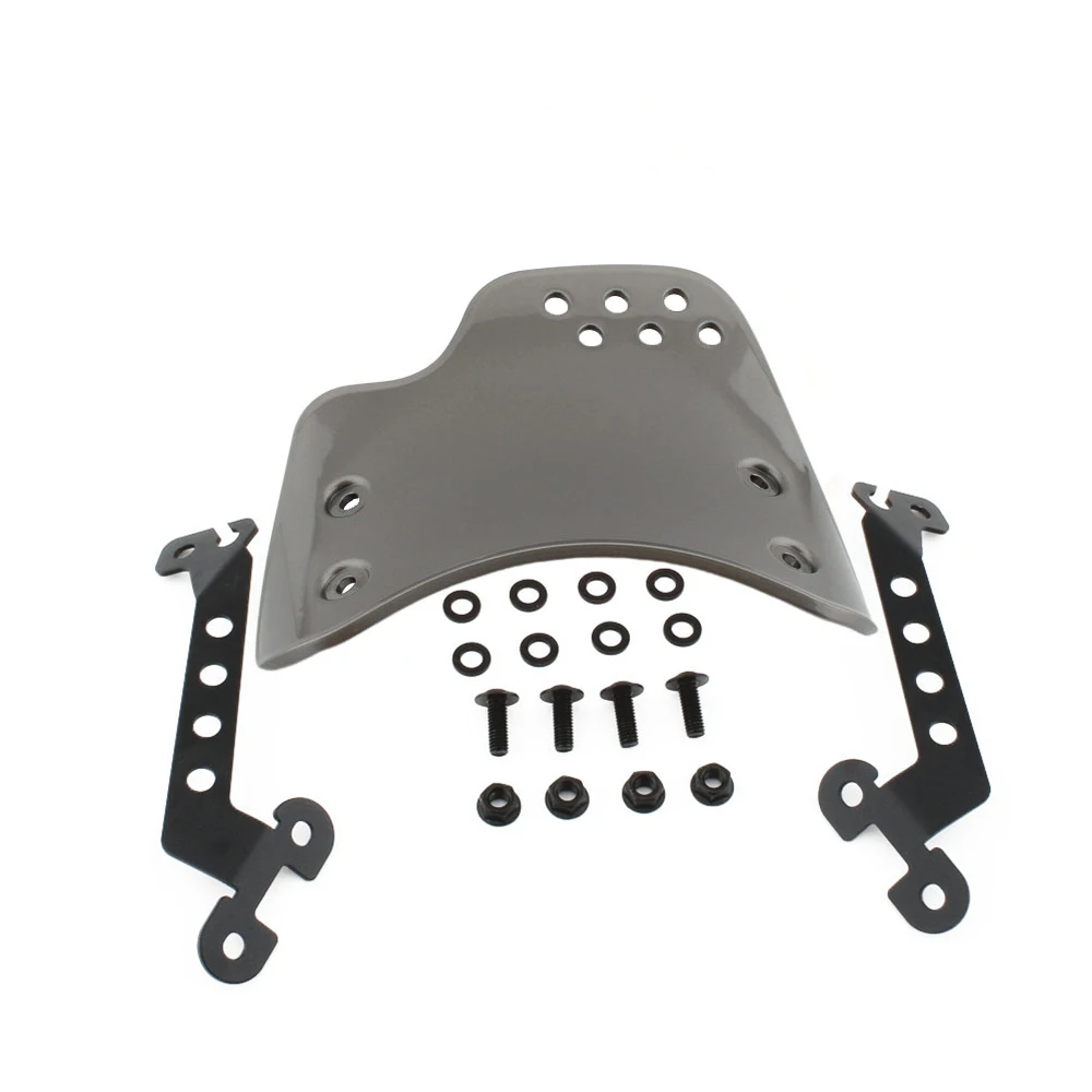 

Лобовое стекло для Ducati Scrambler 400 800 2015-2020 2021 2022 2023 2024, ветрозащитный экран, дефлектор мух