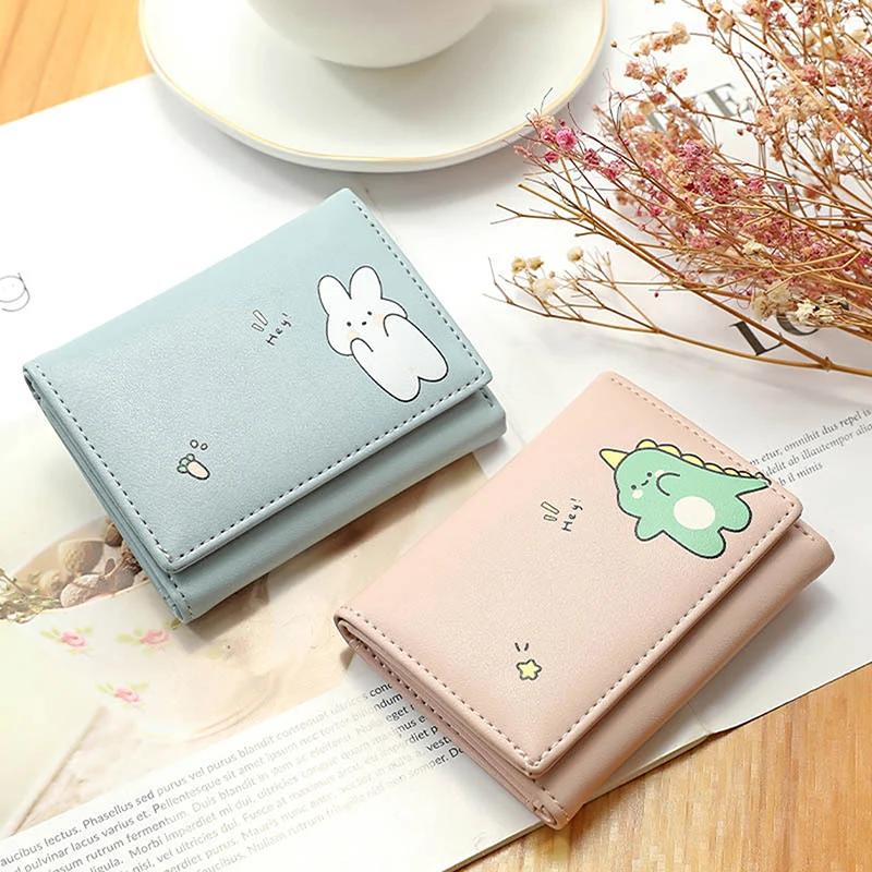 

Женские кошельки, 4 цвета, сумки для денег, короткие милые маленькие кошельки, Женская Студенческая сумка для удостоверения личности, кошеле...