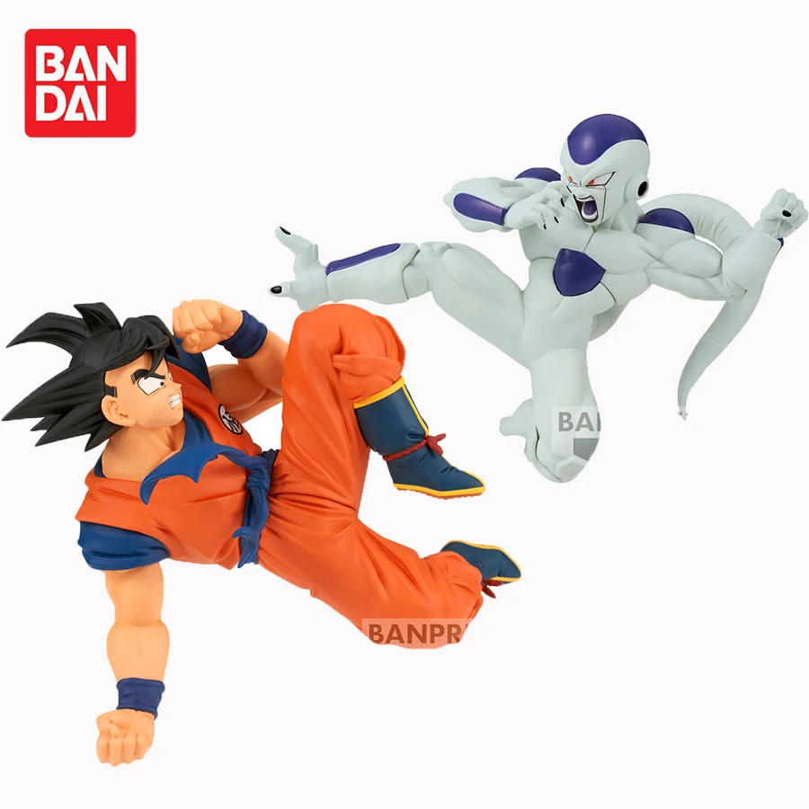Оригинальные аниме-фигурки Bandai Draagon Ball Z Match Makers Goku VS Frieza ПВХ фигурки героев DBZ