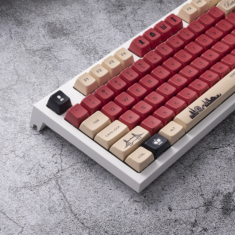 MDA Big Head Soldier Keycap PBT Материал термосублимация 108 98 87 75 68 поддержка ключа RK R75