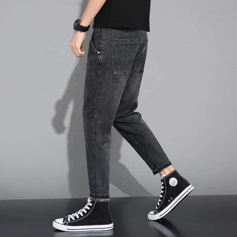 New Slim Fit Men's Jeans Men's Trousers Simple Design High Quality Comfortable Versatile Men's Daily Casual Straight Jeans
