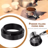 anti drop dosing funnel ring for coffee tamper brewing bowl aluminum 51mm 53mm 58mm coffee powder accessories replacement ring