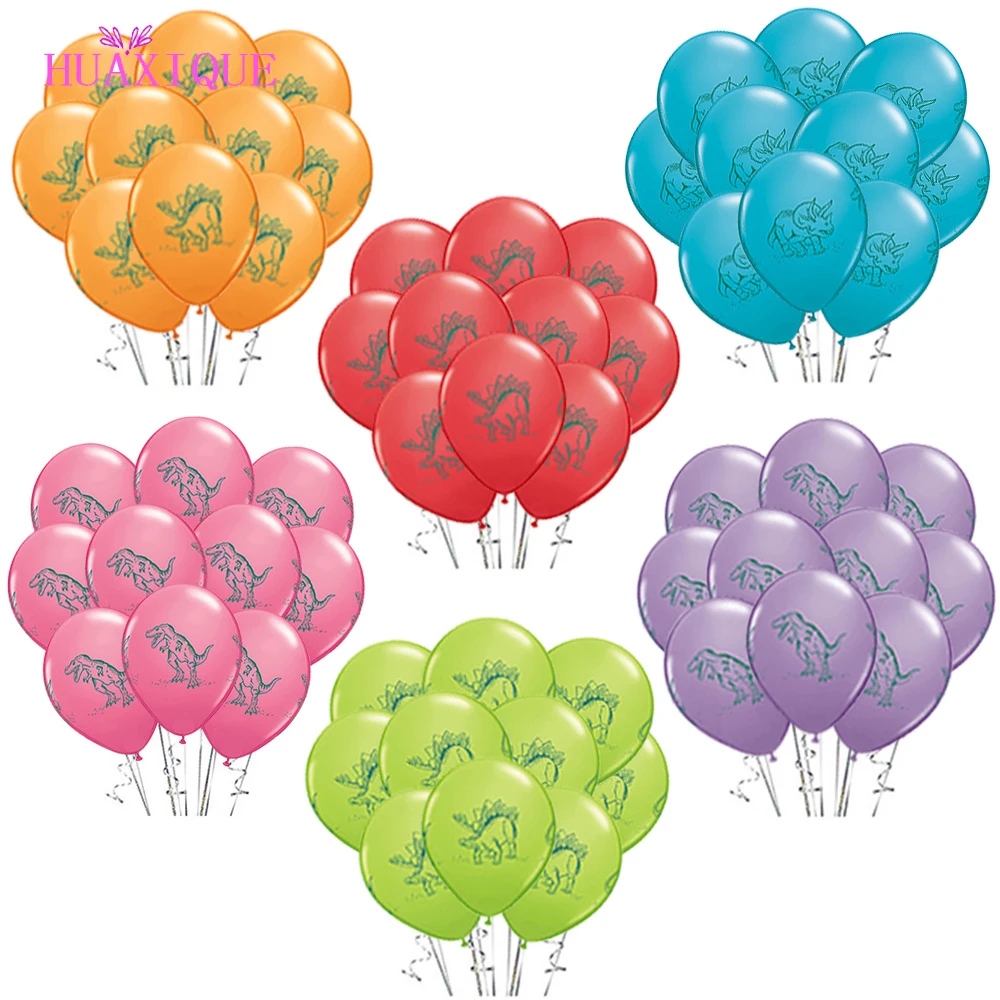 

Cartoon New Product Dinosaur Theme Latex Balloon Children's Party Decoration Supplies Globes Ball Set Children Birthday Toy Ball