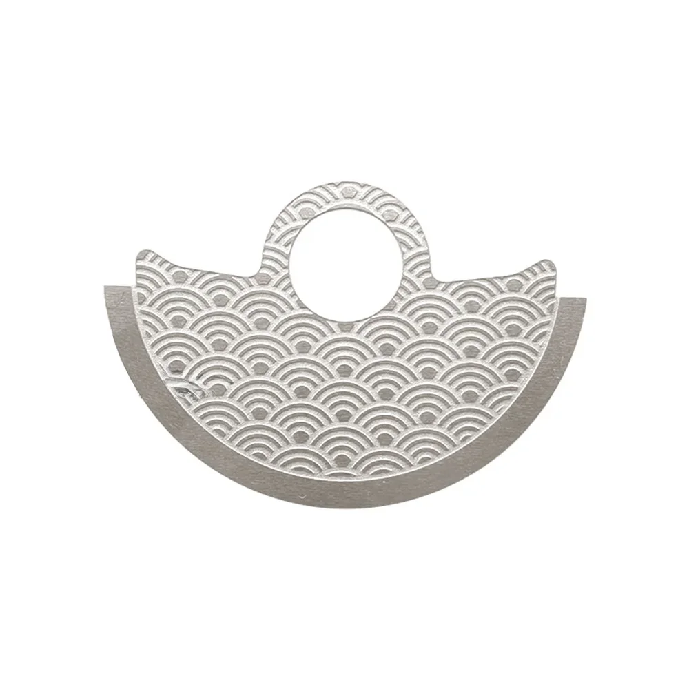 Волнистый узор NH35 автоматический молотковый ротор Металлический патч подходит