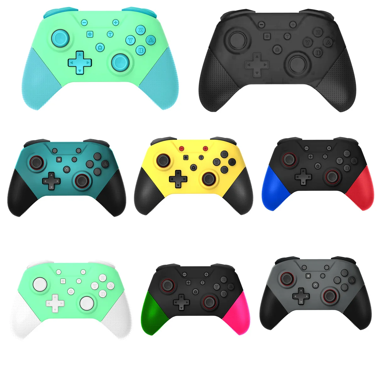 

Беспроводной контроллер для Nintendo Switch Lite/ПК, Bluetooth Pro контроллер, переключатель, геймпад с 6-осевой ручкой