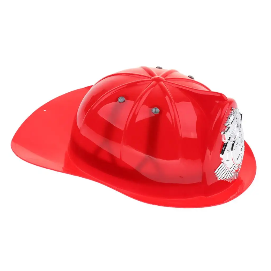 

3 Pcs Role Play Game Toy Gear Fireman Hat Kids Cosplay Set Toy