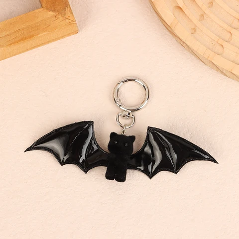 Брелок-подвеска HWetR летучая мышь-кошка