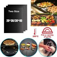 eco friendly bbq non stick mat easy clean skewer reusable heat resistant grilling mat outdoor baking picnic cooking barbecue mat