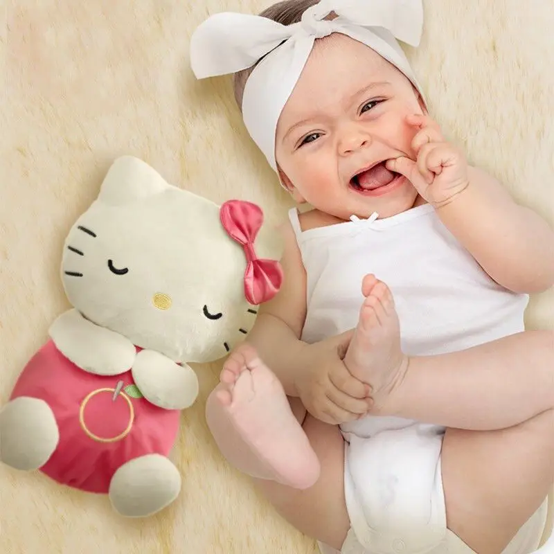 Новый Sanrio Hello Kitty Baby Sleep Companion Sound успокаивающая музыка милая игрушка с подушкой