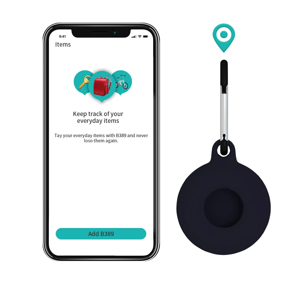 

Silicone Locator Tracker Protective Cover Solid Silicone Buckle Antilost Protective Covers for Apple Airtags Skin Bumper Case