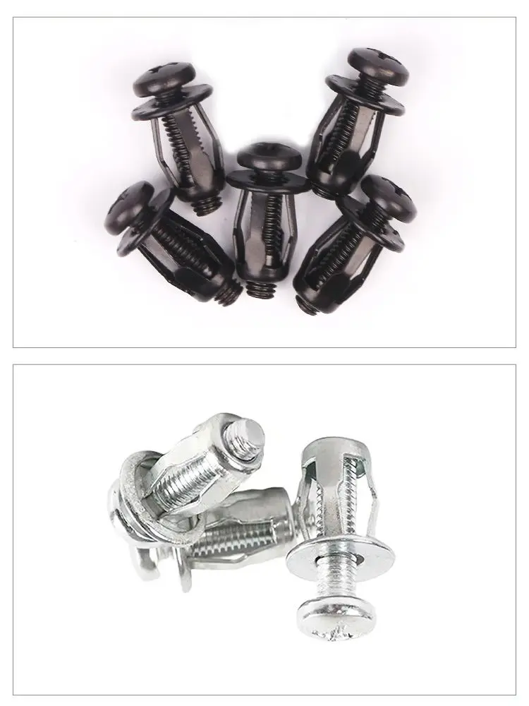 M4 M5 M6 M8 Лепестковые заклепки гайка Блокировка болт углеродистая сталь полые