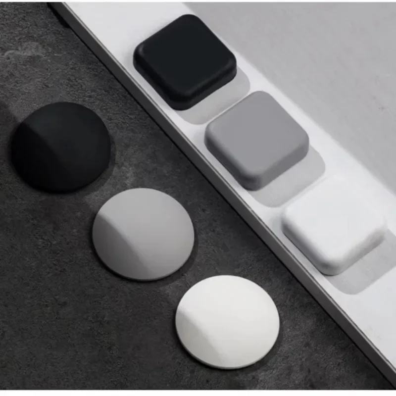 Door Stop Anti-collision Silicone Handle Self-adhesive Silent Shockproof Protective Mat Security-protection Bloc Porte Home