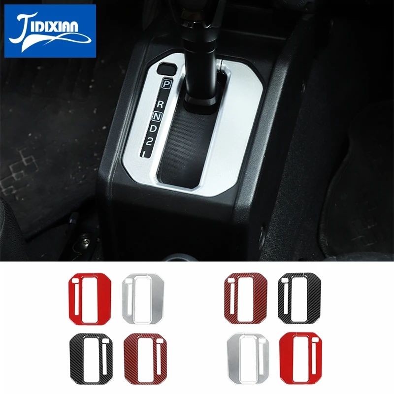 

ABS коробка переключения передач автомобиля панель украшения крышки наклейки для Suzuki Jimny 2019 2020 2021 2022 аксессуары для левого правого привода