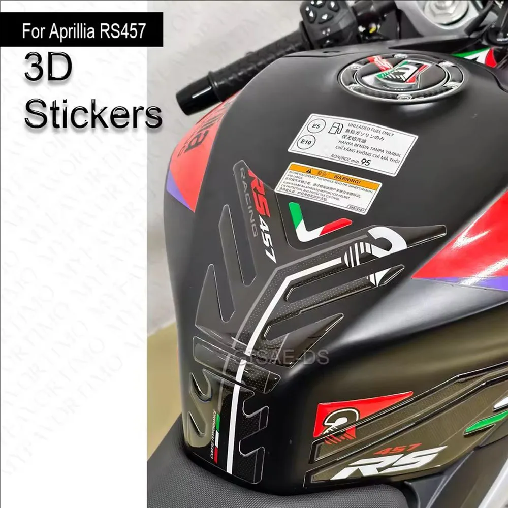 Для Aprilia RS 457 rs457 2024 2025 мотоциклетная накладка на бак боковая наклейка аксессуары