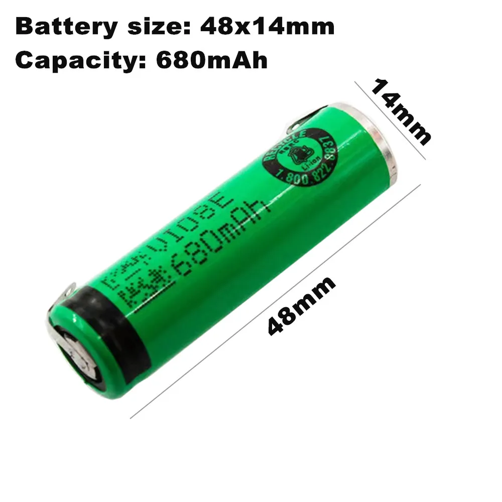 Фото Аккумулятор для бритв Philips PT720 PT725 PT730 PT735 PT737 AT750 AT798 AT791 AT757 AT752 PT786 PT764 PT763 PT762 570 мАч 680 мАч №4